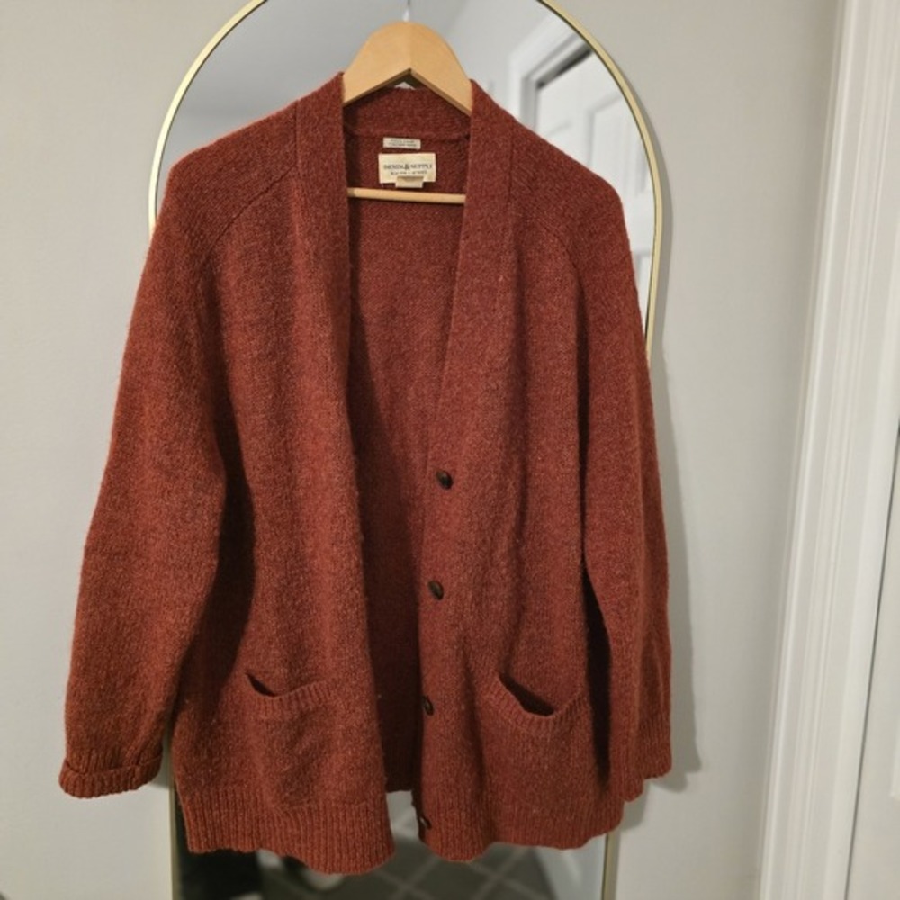 Denim & Supply Ralph Lauren ladies knitted cardigan sweater size XL